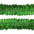 Тесьма с пайетками D4, шир. 30 мм/уп. 25+/-1 м, цвет зелёный - купить в Владимире. Цена: 1 087.39 руб.