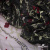 Сетка с вышивкой "Мадрид" 135 г/м2, 100% нейлон, ширина 130 см, Цвет 4/Черный - купить в Владимире. Цена 980 руб.