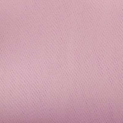 Фатин матовый 16-12, 12 гр/м2, шир.300см, цвет нежно-розовый - купить в Владимире. Цена 96.31 руб.