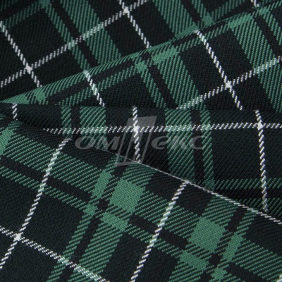 Ткань костюмная Клетка 25577, т.зеленый/зеленый./ч/бел, 230 г/м2, шир.150 см - купить в Владимире. Цена 539.74 руб.