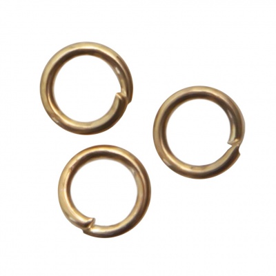 Кольцо  соединительное для бижутерии 4 мм, цв.-золото - купить в Владимире. Цена: 0.41 руб.