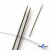 Спицы для вязания металлические d-2.5 мм круговые на тросике 53 см - купить в Владимире. Цена: 53.90 руб.