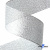 Лента металлизированная "ОмТекс", 50 мм/уп.22,8+/-0,5м, цв.- серебро - купить в Владимире. Цена: 149.71 руб.