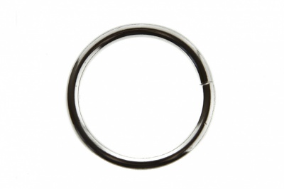 Кольцо металлическое d-3 х 32 мм, цв.-никель - купить в Владимире. Цена: 3.92 руб.