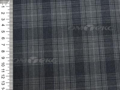 Ткань костюмная клетка 25235 2003, 185 гр/м2, шир.150см, цвет серый/сер - купить в Владимире. Цена 