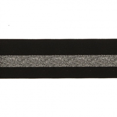 #2/6-Лента эластичная вязаная с рисунком шир.52 мм (45,7+/-0,5 м/бобина) - купить в Владимире. Цена: 69.33 руб.