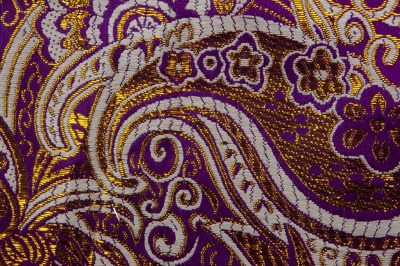 Ткань костюмная жаккард №9, 140 гр/м2, шир.150см, цвет фиолет - купить в Владимире. Цена 387.20 руб.