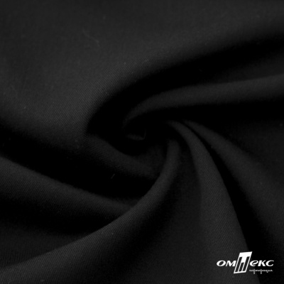 Ткань костюмная "Эльза" 80% P, 16% R, 4% S, 160 г/м2, шир.150 см, цв-черный #1 - купить в Владимире. Цена 332.71 руб.