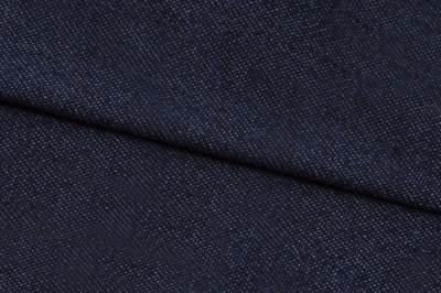 Ткань джинсовая №96, 160 гр/м2, шир.148см, цвет т.синий - купить в Владимире. Цена 350.42 руб.
