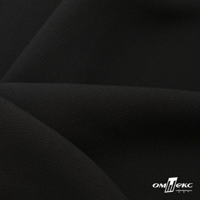 Ткань костюмная "Микела", 96%P 4%S, 255 г/м2 ш.150 см, цв-черный #1 - купить в Владимире. Цена 345.40 руб.