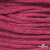 Шнур плетеный d-6 мм, 70% хлопок 30% полиэстер, уп.90+/-1 м, цв.1068-фуксия - купить в Владимире. Цена: 588 руб.