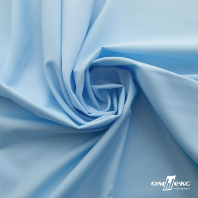 Ткань сорочечная Илер 100%полиэстр, 120 г/м2 ш.150 см, цв.голубой - купить в Владимире. Цена 290.24 руб.