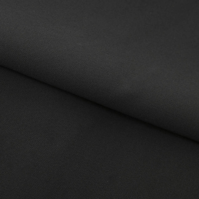 Костюмная ткань "Элис", 200 гр/м2, шир.150см, цвет чёрный - купить в Владимире. Цена 306.20 руб.
