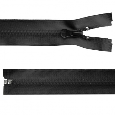 Молния водонепроницаемая PVC Т-7, 90 см, разъемная, цвет чёрный - купить в Владимире. Цена: 61.18 руб.