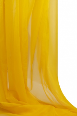 Портьерный капрон 13-0858, 47 гр/м2, шир.300см, цвет 21/жёлтый - купить в Владимире. Цена 137.27 руб.