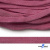 Шнур плетеный d-8 мм плоский, 70% хлопок 30% полиэстер, уп.85+/-1 м, цв.1029-розовый - купить в Владимире. Цена: 735 руб.