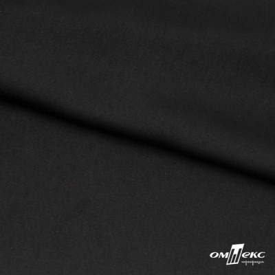 Ткань плательная Габриэль 100% полиэстер,140 (+/-10) гр/м2, шир. 150 см, цв. черный BLACK - купить в Владимире. Цена 248.37 руб.