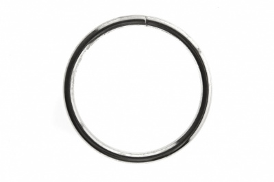Кольцо металлическое №40 мм, цв.-никель - купить в Владимире. Цена: 4.45 руб.