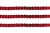 Пайетки "ОмТекс" на нитях, SILVER-BASE, 6 мм С / упак.73+/-1м, цв. 3 - красный - купить в Владимире. Цена: 468.37 руб.