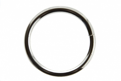 Кольцо металлическое d-38 мм, цв.-никель - купить в Владимире. Цена: 4.89 руб.