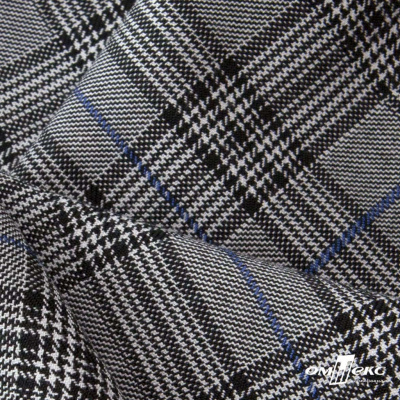 Ткань костюмная "Клер" 80% P, 16% R, 4% S, 200 г/м2, шир.150 см,#3 цв-серый/синий - купить в Владимире. Цена 412.02 руб.
