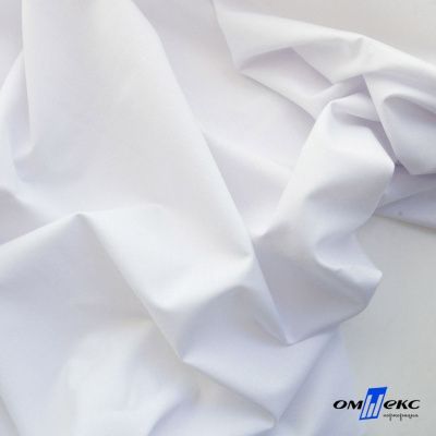 Ткань сорочечная Илер 100%полиэстр, 120 г/м2 ш.150 см, цв.белый - купить в Владимире. Цена 290.24 руб.