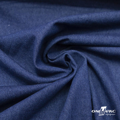 Ткань костюмная "Джинс", 315 г/м2, 100% хлопок, шир. 150 см,   Цв. 7/ Dark blue - купить в Владимире. Цена 588 руб.