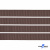 Репсовая лента 005, шир. 6 мм/уп. 50+/-1 м, цвет коричневый - купить в Владимире. Цена: 88.45 руб.