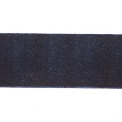 Лента бархатная нейлон, шир.25 мм, (упак. 45,7м), цв.180-т.синий - купить в Владимире. Цена: 800.84 руб.