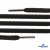 Шнурки #106-09, круглые 130 см, цв.чёрный - купить в Владимире. Цена: 21.92 руб.