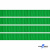Репсовая лента 019, шир. 6 мм/уп. 50+/-1 м, цвет зелёный - купить в Владимире. Цена: 87.54 руб.