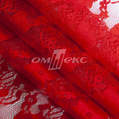 Кружевное полотно стрейч 15A61/RED, 100 гр/м2, шир.150см - купить в Владимире. Цена 1 580.95 руб.