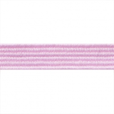 Резиновые нити с текстильным покрытием, шир. 6 мм ( упак.30 м/уп), цв.- 80-розовый - купить в Владимире. Цена: 155.22 руб.
