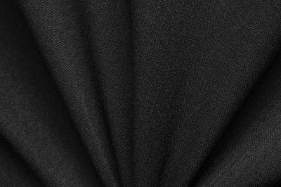 Ткань костюмная 21699 1144/1178, 236 гр/м2, шир.150см, цвет чёрный - купить в Владимире. Цена 455.40 руб.