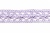Тесьма кружевная 0621-1855, шир. 18 мм/уп. 20+/-1 м, цвет 107-фиолет - купить в Владимире. Цена: 466.97 руб.