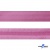 Косая бейка атласная "Омтекс" 15 мм х 132 м, цв. 135 темный розовый - купить в Владимире. Цена: 225.81 руб.