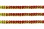 Пайетки "ОмТекс" на нитях, CREAM, 6 мм С / упак.73+/-1м, цв. 96 - красный - купить в Владимире. Цена: 484.77 руб.