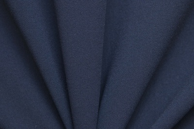 Костюмная ткань с вискозой "Бриджит", 210 гр/м2, шир.150см, цвет т.синий - купить в Владимире. Цена 570.73 руб.