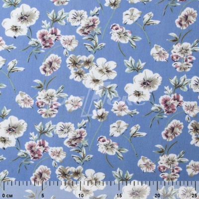 Плательная ткань "Фламенко" 12.1, 80 гр/м2, шир.150 см, принт растительный - купить в Владимире. Цена 241.49 руб.