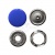Кнопка рубашечная (закрытая) 9,5мм - эмаль, цв.168 - голубой - купить в Владимире. Цена: 4.82 руб.