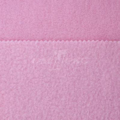 Флис окрашенный 15-2215, 250 гр/м2, шир.150 см, цвет светло-розовый - купить в Владимире. Цена 580.31 руб.