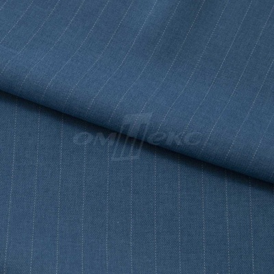 Костюмная ткань "Жаклин", 188 гр/м2, шир. 150 см, цвет серо-голубой - купить в Владимире. Цена 426.49 руб.