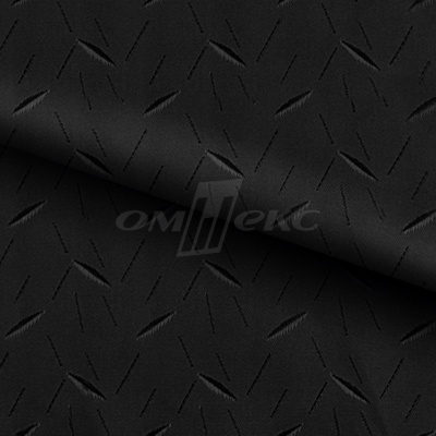 Ткань подкладочная жаккард Р14076-1, чёрный, 85 г/м2, шир. 150 см, 230T - купить в Владимире. Цена 166.45 руб.