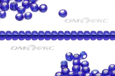 Бисер (SL) 11/0 ( упак.100 гр) цв.28 - синий - купить в Владимире. Цена: 53.34 руб.