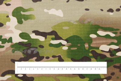 Ткань смесовая рип-стоп камуфляж C#201313, 210 гр/м2, шир.150см - купить в Владимире. Цена 244.99 руб.