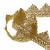 Тесьма металлизированная 0384-0240, шир. 40 мм/уп. 25+/-1 м, цвет золото - купить в Владимире. Цена: 490.74 руб.