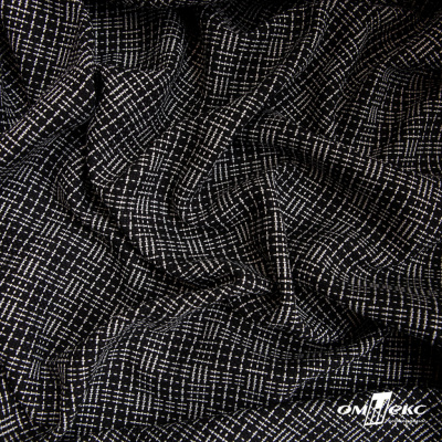 Ткань костюмная "Гарсия" 80% P, 18% R, 2% S, 335 г/м2, шир.150 см, Цвет черный - купить в Владимире. Цена 669.66 руб.