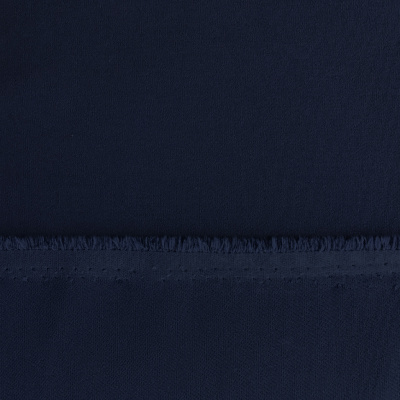Костюмная ткань "Элис", 220 гр/м2, шир.150 см, цвет т.синий - купить в Владимире. Цена 308 руб.