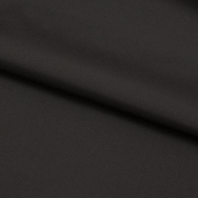 Курточная ткань Дюэл Middle (дюспо), WR PU Milky, Black/Чёрный 80г/м2, шир. 150 см - купить в Владимире. Цена 123.45 руб.