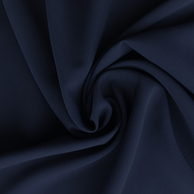 Костюмная ткань "Элис", 220 гр/м2, шир.150 см, цвет т.синий - купить в Владимире. Цена 308 руб.
